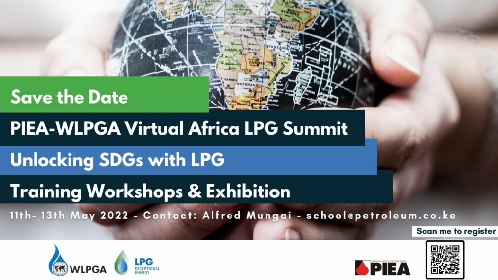 PIEA-WLPGA Virtual Africa LPG Summit, Training Workshops, and Exhibition