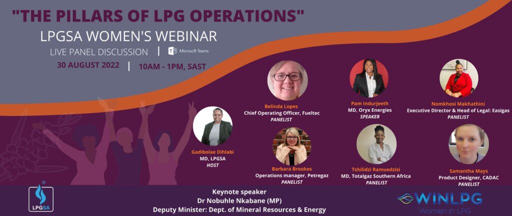LPGSA Women’s Webinar – The Pillars of LPG Operations