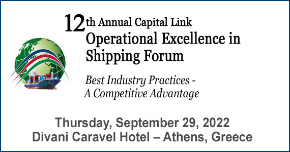 12th Annual Capital Link Operational Excellence in Shipping Forum