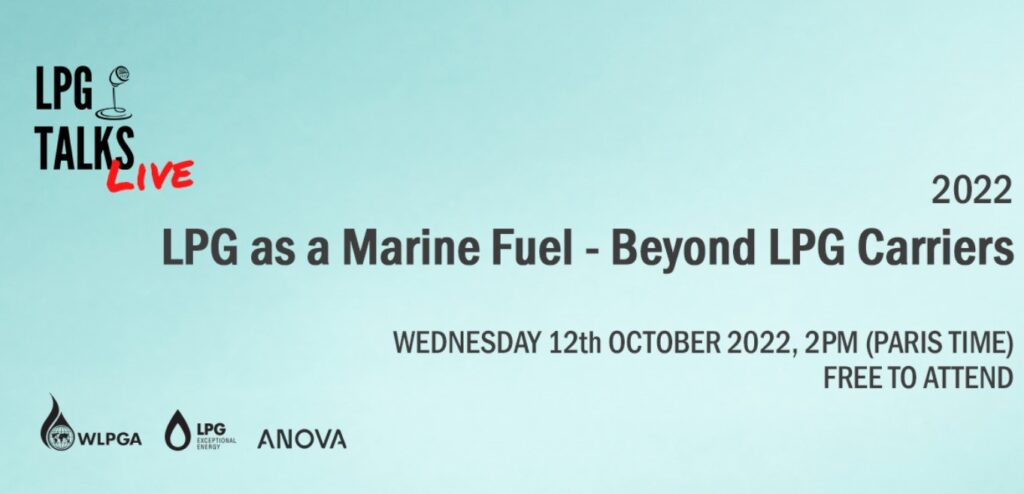LPG Talks Live: LPG as a Marine Fuel – Beyond LPG Carriers