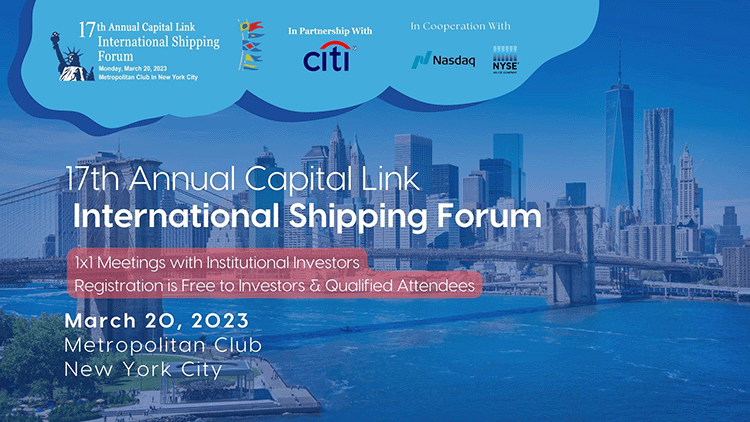 17th Annual Capital Link International Shipping Forum